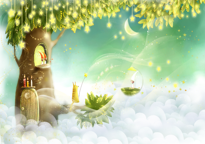 3D Dreamy World Wallpaper